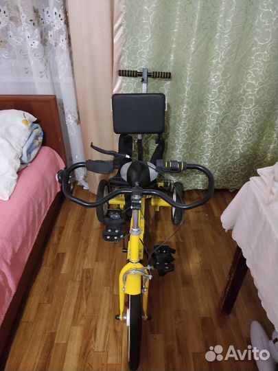 Велосипед Ангел соло 2 для ребёнка дцп