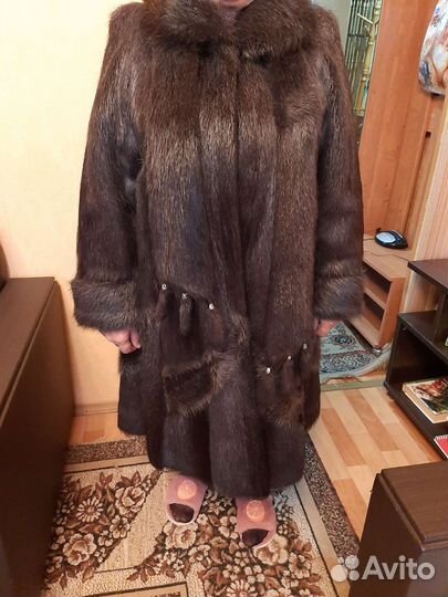 Шуба нутрия 52 54