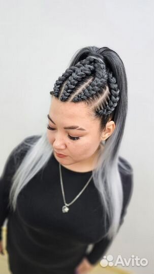 Афрохвост, афрокудри, де дреды, афрокосы