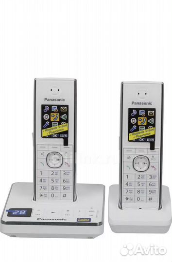 Телефон dect Panasonic KX-TG8561RUB