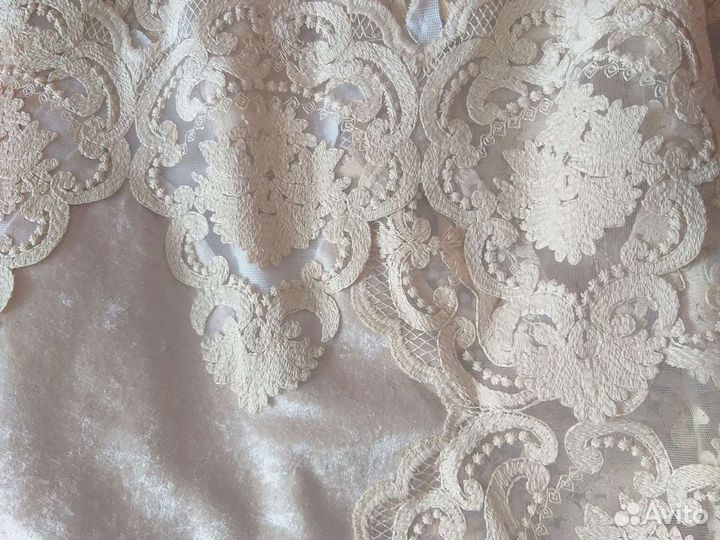 Скатерть бархатная новая