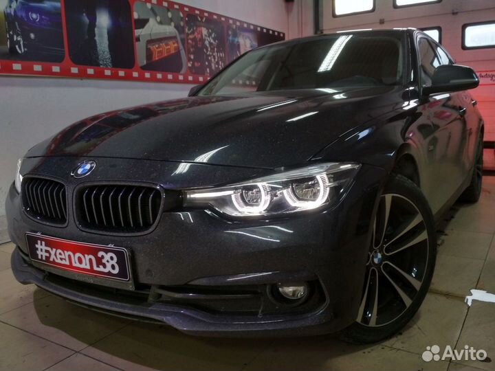 BMW 320 устранение запотевания фар