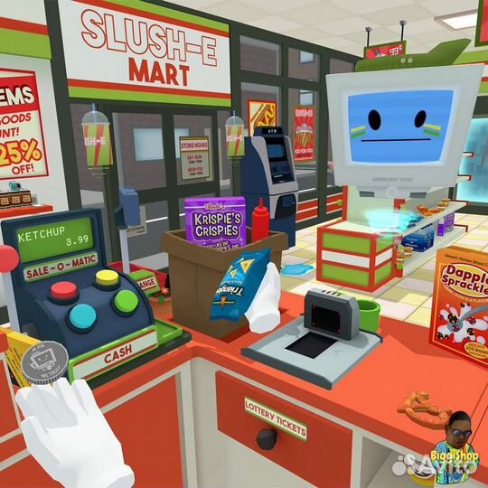 Job Simulator на PS4 и PS5 игры на пс вр vr