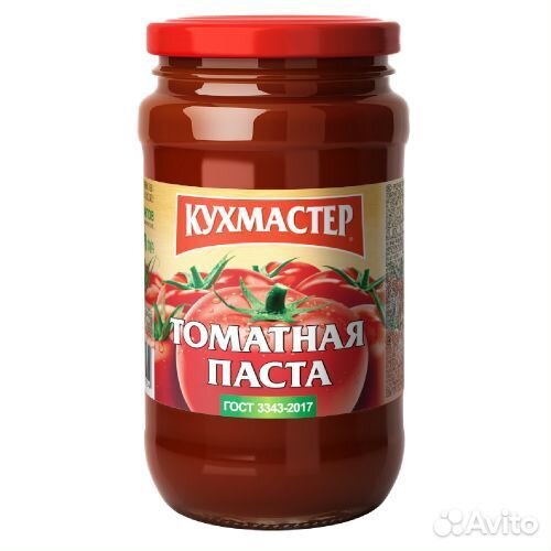 Томатная паста Кухмастер 370г
