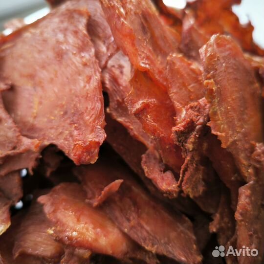 Натуральные домашние джерки из курицы