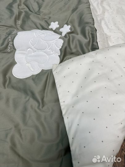 Комплект детского белья Perina Бамбино (олива)