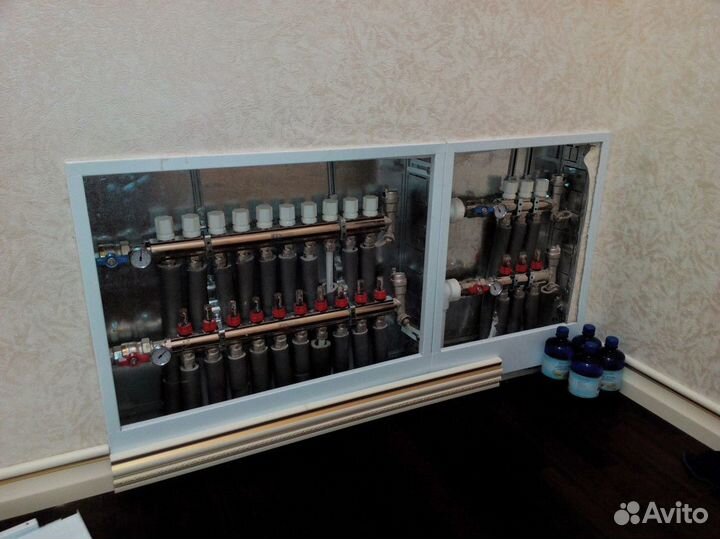 Монтаж отопления, водоснабжения, теплого пола