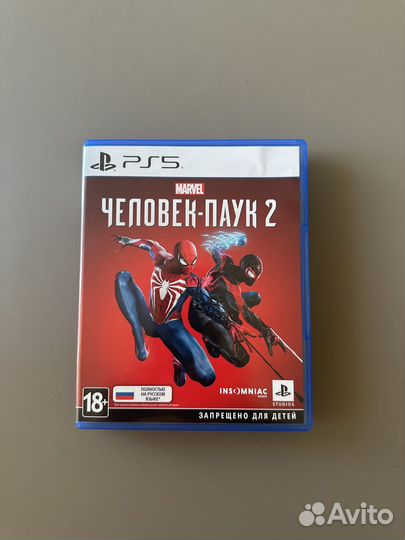 Человек паук 2 ps5 диск
