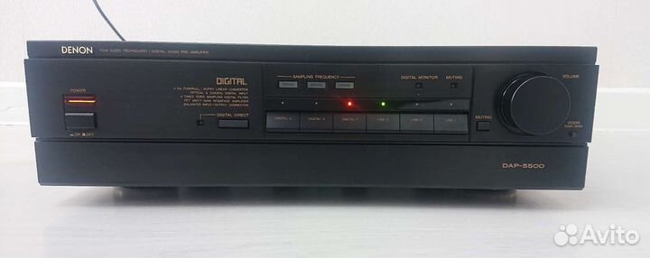 Denon DAP 5500 пред усилитель / цап 230В Japan