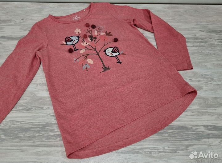 Лонгслив для девочки Topolino 128