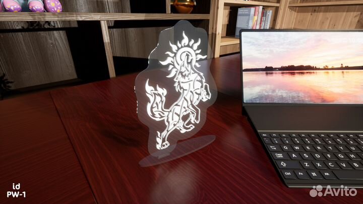 Тотемное животное Волк и Лис постамент (есть еще)