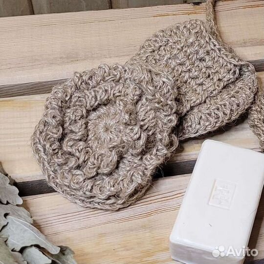 Эко-мочалки из джута