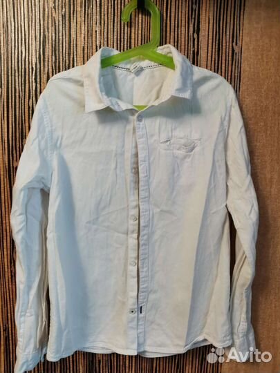 Рубашка школьная 158