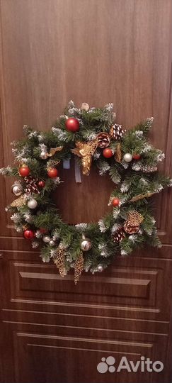 Новогодний рождественский венок