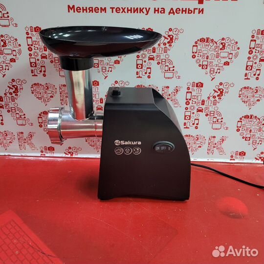 Мясорубка Sakura SA-6423BK (новая )ш01