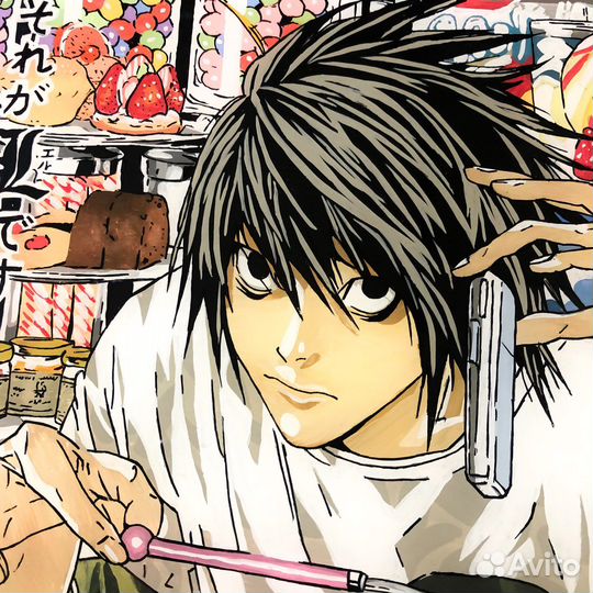 Аниме на стекле, Эл, Тетрадь смерти