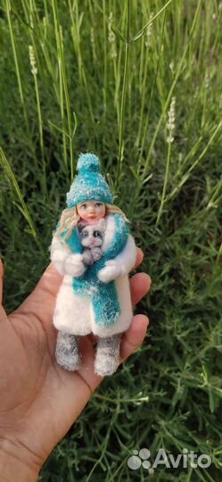 Ватные елочные игрушки СССР