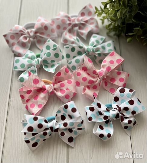 Резинки для волос ручной работы