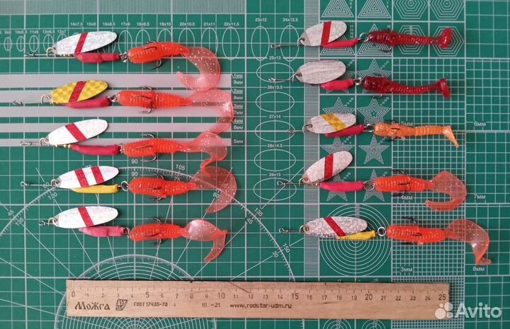 Продаются комбинированные блёсны