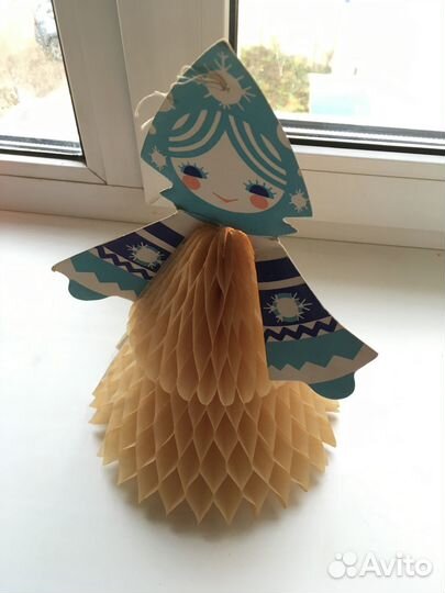 Шары и Бумажные игрушки на елку СССР Винтаж