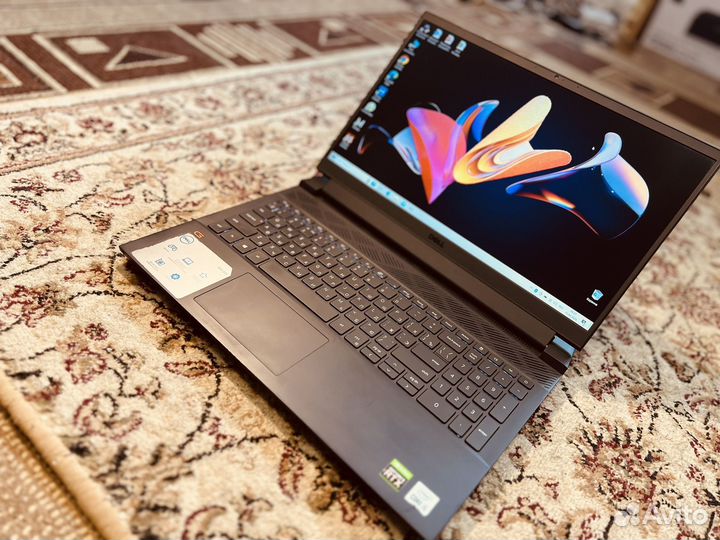 Игровой Монстр Dell i5-10500H/RTX 3050ti/ssd 512