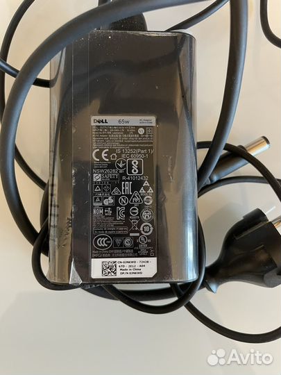Зарядка для ноутбука Dell