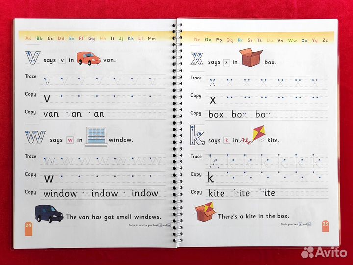 Family and Friends alphabet book