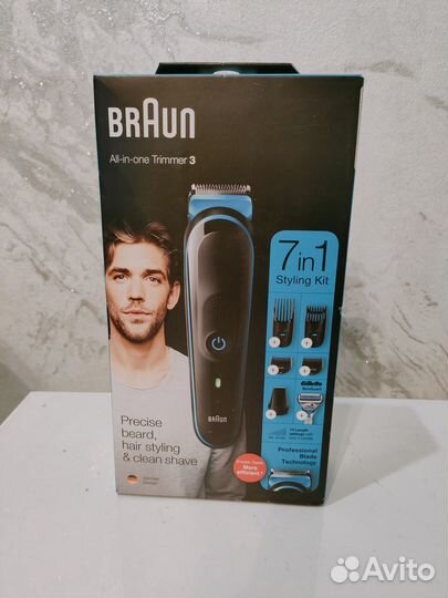 Триммер braun trimmer 3. Новый