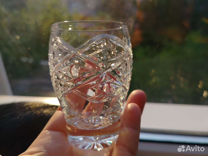 Стопки хрусталь СССР 6 штук