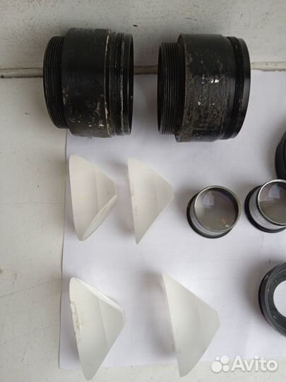 Окуляр, призма, объектив бинокля Беркут 7х35 СССР