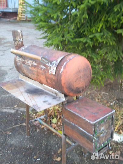 Мангал-коптильня