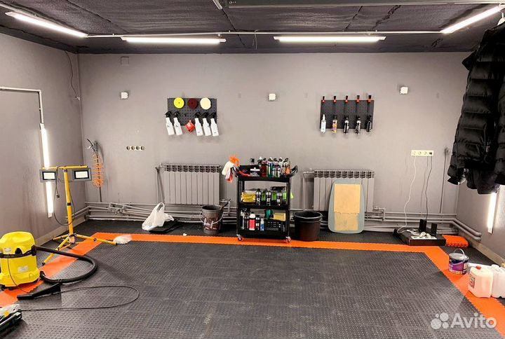 Напольное покрытие для гаража