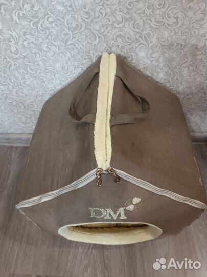 Лежанка домик для собаки