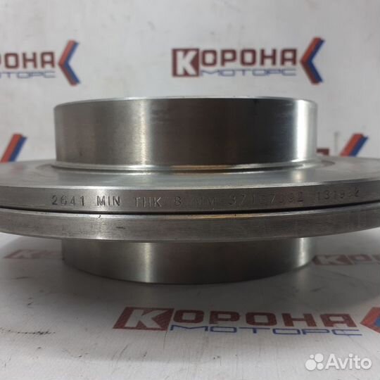 Диск тормозной задний d 260мм honda Civic