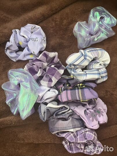 Резинки для волос новые разные