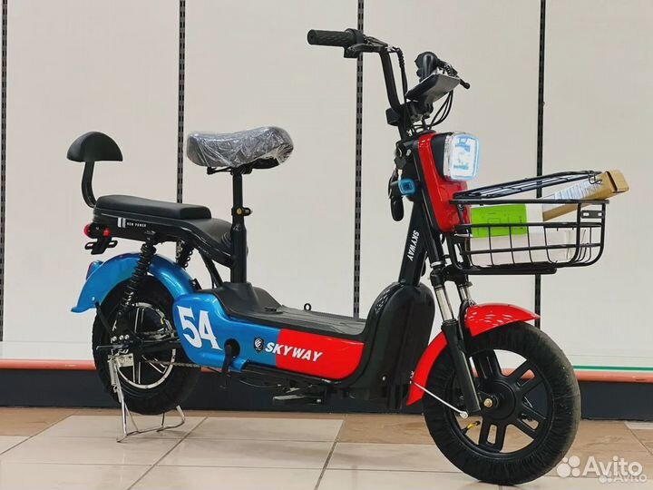 Новые Двухместный Электроскутер Sky Way 500W