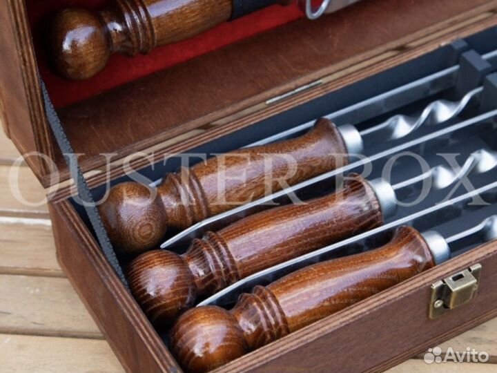 Подарочный набор с шампурами 