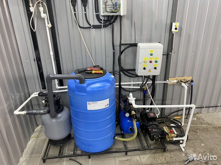 Система очистки воды для автомоек 1-2 поста - YS65