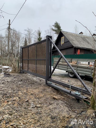 Откатные ворота