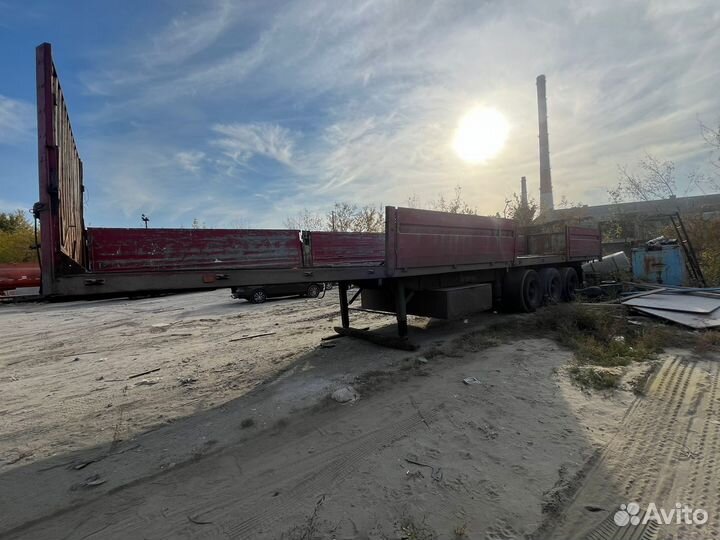 Полуприцеп шторный Trailor шторный, 1988