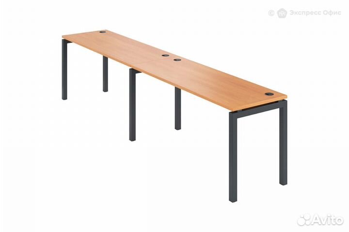 Стол-бенч линейный на 2 рабочих места Арго амбл-00