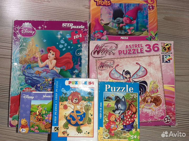 Настольные игры, пазлы