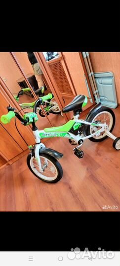 Детский трехколесный велосипед новый