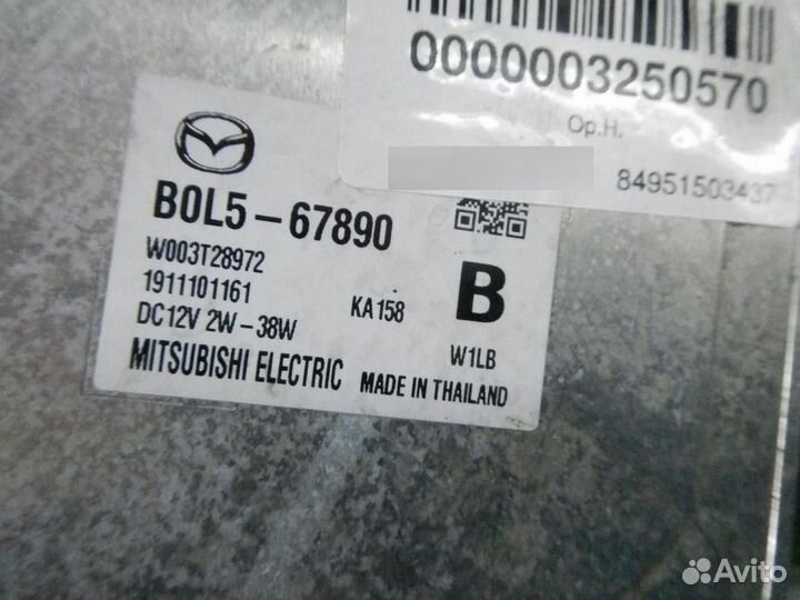 Модуль LED фары Mazda 3 BP (2019-н.в.)