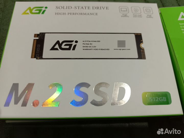 SSD 512Gb M2 NVMe, SATA
