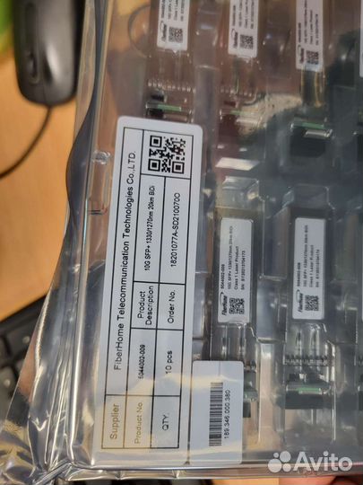 Модуль sfp+ 10G (30 пар) Fiberhome