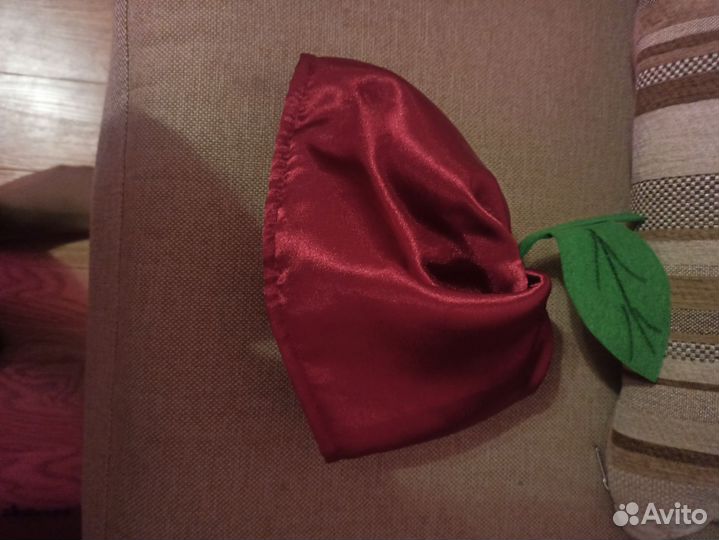 Костюм вишни (шапка+ накидка)