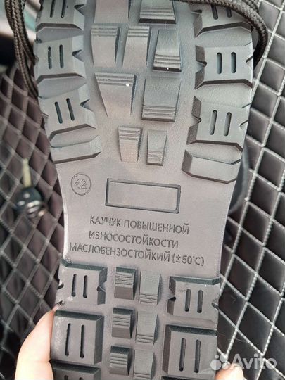 Берцы кожаные зимние