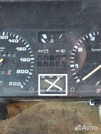 Приборная панель golf 2