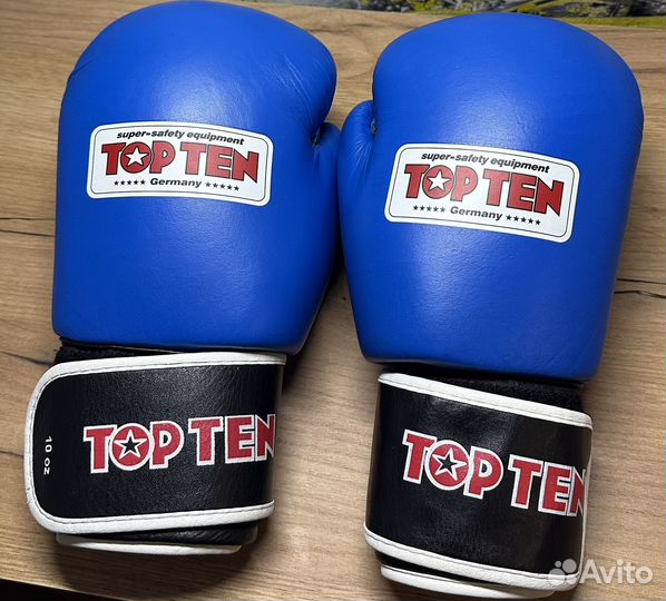 Боксерские перчатки 10 oz top ten